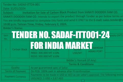TENDER NO. SADAF-ITT24-001 FOR INDIA MARKET